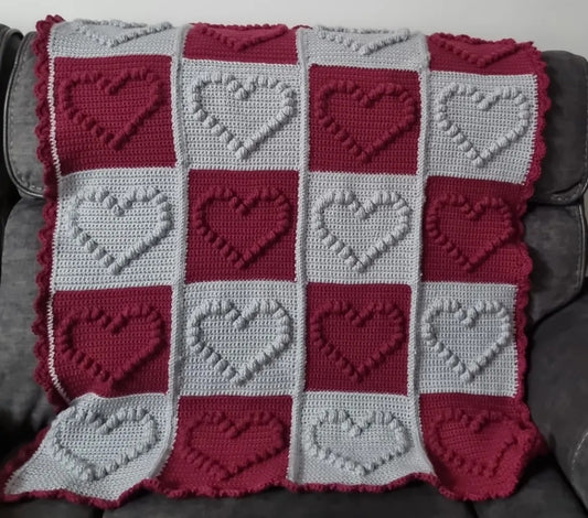 HEARTS BLANKET