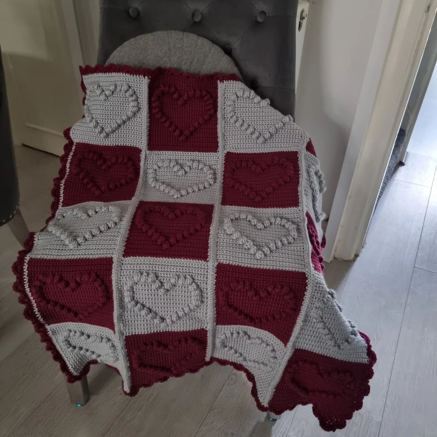 HEARTS BLANKET