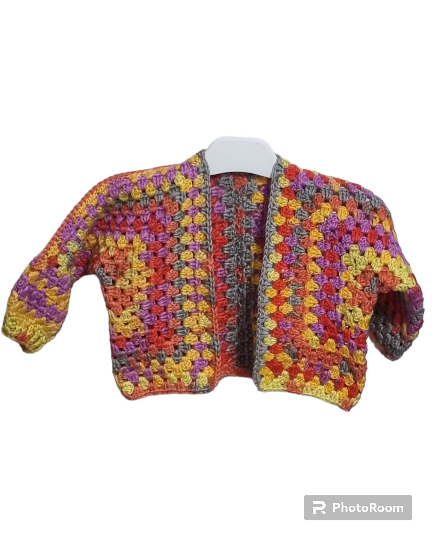 Granny square cardigan