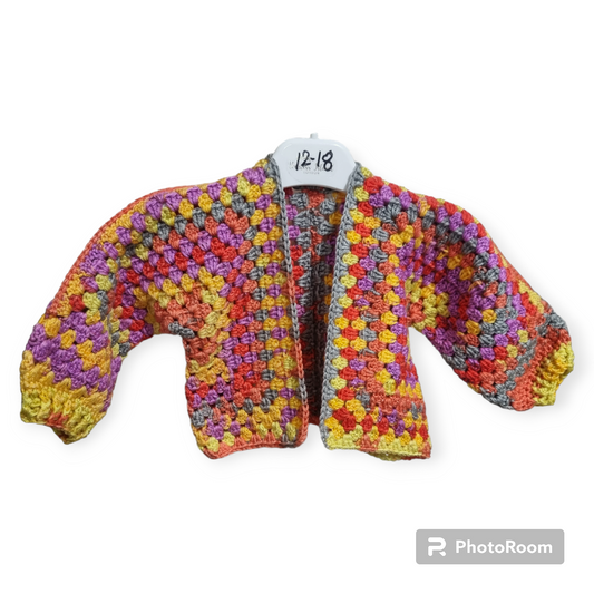 Granny square cardigan